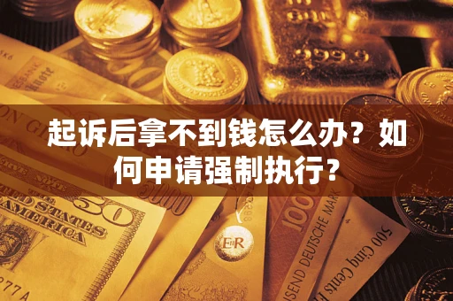 济南起诉后拿不到钱怎么办？如何申请强制执行？