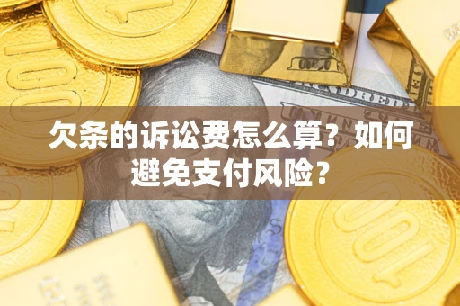 济南欠条的诉讼费怎么算？如何避免支付风险？